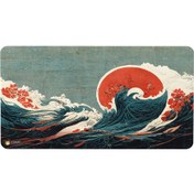 تصویر دسک پد پرمیوم هومرو طرح نقاشی مدل DP052 