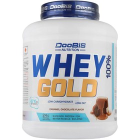 تصویر پودر وی پروتئین گلد دوبیس نوتریشن ۹۰۸ گرمی Whey Gold Protein