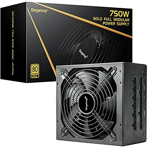 【美中古】Segotep 750W GOLD FULL MODULAR 美中古】Segotep 750W GOLD FULL MODULAR Segotep 750W Fully