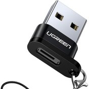 تصویر مبدل تایپ سی یوگرین مدل US280 50568 Ugreen US280 50568 USB A male to USB-C female adapter