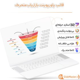 تصویر قالب پاورپوینت بازاریاب حرفه ای 