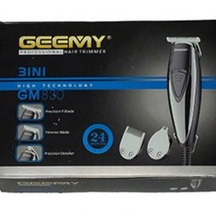 تصویر ماشین اصلاح جیمی مدل GM830 با تیغه استیل ضد زنگ و برش مستقیم 