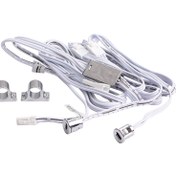 تصویر سنسور درب کابینتی دو چشم - مشکی 