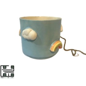 تصویر جا کاموایی سرامیکی رنگین کمان 