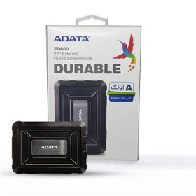 تصویر قاب اکسترنال هارددیسک 2.5 اینچ و حافظه اس اس دی USB 3.1 ای دیتا مدل ED600 ا Adata ED600 USB 3.1 2.5 Inch Enclosure for SSD and HDD Adata ED600 USB 3.1 2.5 Inch Enclosure for SSD and HDD