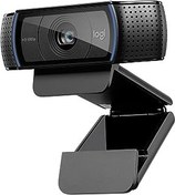 تصویر Logitech C920 Hd Pro Webcam, Full Hd 1080P/30Fps Video Calling, Clear Stereo Audio, Hd Light Correction, Works With Skype, Zoom, Facetime, Hangouts, Pc/Mac/Laptop/Macbook/Tablet - Black 