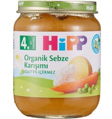 تصویر سوپ سبزیجات اورگانیک هیپ 125 گرم hipp organik sebze karismi 125 g