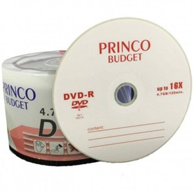 تصویر دی وی دی خام پرینکو پک 50 عددی ا PRINCO DVD-R - 50 Pack 