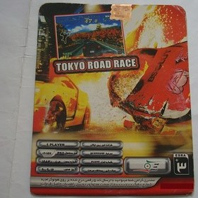 تصویر بازی پلی استیشن دو مسابقه سرعت اورجینال مسابقه در جاده توکیو TOKYO ROAD RACE PS2 GAME