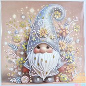 تصویر تابلو نقاشی الماسی ۲۰×۲۰ طرح گل آفتاب گردان 