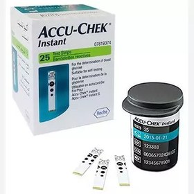 تصویر نوار تست قندخون ACCUCHEK INSTANT 