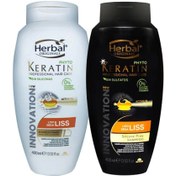 تصویر محصولات فیتوکراتین هربال مخصوص موهای صاف شده Herbal Liss Hair 