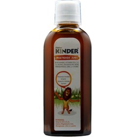 تصویر شربت مولتی کد جویس حجم 200 میلی لیتر فیشر کیندر Fisher Kinder Multicode Juice Syrup 200 ml