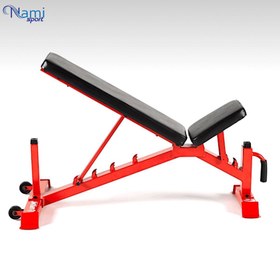 تصویر نیمکت مدرج حرفه ای چرخ دار Professional graduated bench with wheels NS2037 