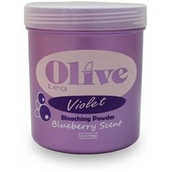 تصویر پودر دکلره بنفش بدون آمونیاک 500 گرمی الیو 