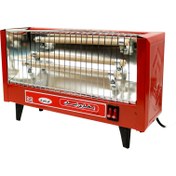 تصویر بخاری برقی اخوان فرید مدل 1200 وات سه شعله با قابلیت خاموشی خودکار 