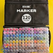 تصویر ماژیک بیسیک 120 رنگ 