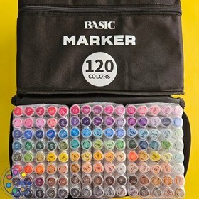 تصویر ماژیک بیسیک 120 رنگ 