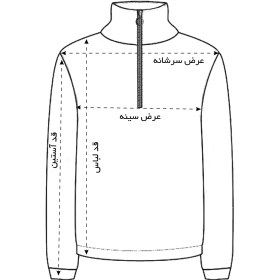 تصویر نیم زیپ جودون درشت 