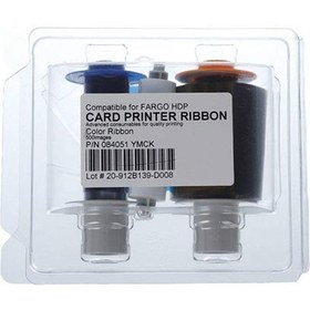 تصویر ریبون پرینتر کارت فارگو مدل 84051 رنگی YMCK 84051 Color YMCK HDP Card Printer Ribbon