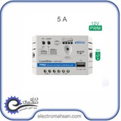 تصویر شارژ کنترلر خورشیدی ای پی اور 5 آمپر 12 ولت مدل LS0512E/EU سری PWM 