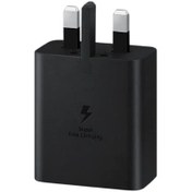 تصویر Samsung : شارژر 45 وات سامسونگ (اصل) به همراه کابل ا Samsung Galaxy Official 45W Travel Adapter, Super-Fast Charging 