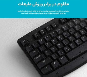 تصویر کیبورد و ماوس بی سیم رپو مدل KEYBOARD MOUSE RAPOO X-1800 PRO 