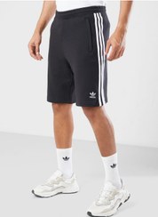 تصویر شلوارک سه خط آدی‌کالر برند adidas originals 3 Stripes Shorts