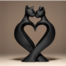 تصویر دکوری طرح Cat Love 