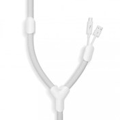 تصویر نگهدارنده کابل بلولانژ مدل Soba Cable Director - 7 روز ضمانت تعویض کالا, White 