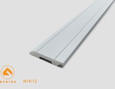 تصویر قرنیز 8 سانت بهینا کد N14- 12 |مدرن| سفید | شاخه 3 متری BEHINA MODERN CORNICE CODE.NO N14-12