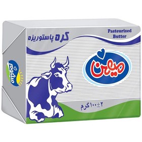 تصویر کره حیوانی پاستوریزه میهن مقدار 100 گرم Mihan Animal Pasteurized Butter 100 gr