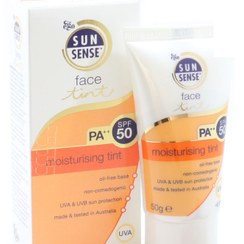 تصویر کرم ضد آفتاب آبرسان SPF 50 (رنگی) سان سنس ایگو 