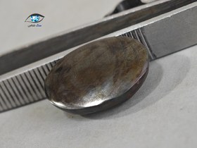 تصویر سنگ حدید (هماتیت) بیضی 7.4 گرم 