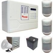 تصویر پک کامل دزدگیر سیم کارتی پایرونیکس | شماره 3 مدل P70 