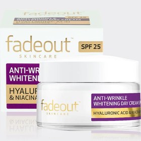 تصویر کرم روز ضد چروک و روشن کننده فیداوت fadeout Anti-Wrinkle Whitening Day Cream 50ml 