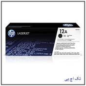 تصویر کارتریج 12A HP لیزری مشکی HP 12A Black LaserJet Toner Cartridge