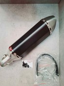 تصویر اگزوز قهرمانی SC PROJECT مناسب موتور سیکلت بنلی TGR1 