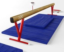 تصویر موازنه طول 5 متر پایه ثابت ژیمناستیک 