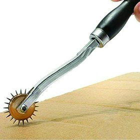 تصویر رولت چرم ابزار نشانه گذاری چرم مدل CHE ساخته شده از فولاد و بسیار باکیفیت 