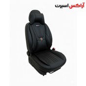تصویر روکش صندلی رنو ال 90 طرح گوچی – مشکی 