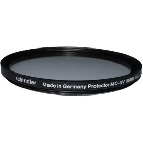 تصویر فیلتر لنز یو وی 58 میلیمتر اشنایدر Schindler BLUE COTING MC-UV 58mm Filter 