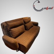 تصویر مبل تخت‌خواب شو اسپاس مدل کاپری سایز ۱۴۰ دو نفره 