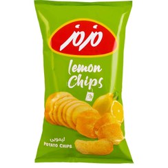 تصویر چیپس لیمویی مزمز 65 گرم | طعم ترش و دلنشین لیمو با برش‌های تازه و ترد MazMaz Lemon Flavored Potato Chips 65 g