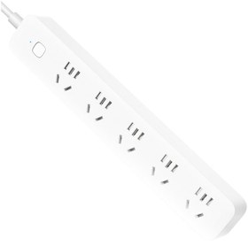 تصویر چندراهی برق هوشمند 5 سوکت شیائومی Xiaomi XMZNCXB01QM Smart Power Strip 2 5-bit Jack Version Xiaomi XMZNCXB01QM Smart Power Strip 2 5-bit Jack Version