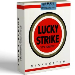 تصویر جعبه هیولا سیگار لاکی استرایک 