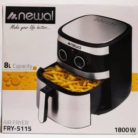 تصویر سرخ کن بدون‌روغن نوال ترکیه ۸ لیتر مدل FRY-5115 ا FRY-5115 Air Fryer FRY-5115 Air Fryer