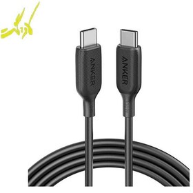 تصویر کابل USB-C به USB-C انکر مدل PowerLine III A8856 توان 100 وات و طول 1.8 متر Anker PowerLine III USB-C To USB-C Cable 1.8m A8856