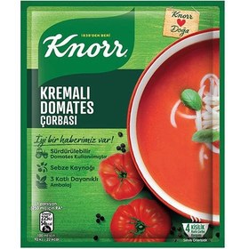 تصویر سوپ آماده ی گوجه فرنگی کنور همراه خامه 69 گرم knorr tomato soup with cream 6gr