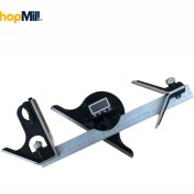 تصویر زاويه سنج 4 تکه ديجيتال با خط كش 30 سانتی متر داسکوا (Dasqua) مدل 0030-1012 